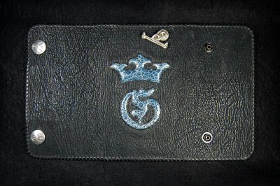 Photo5: Frog G&Crown Inlay Shark Long Wallet