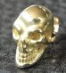 Photo6: Gold Twelve Small Skull Pierce