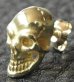 Photo5: Gold Twelve Small Skull Pierce