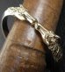 Photo9: 18k Gold Half Horse Triangle Wire Bangle