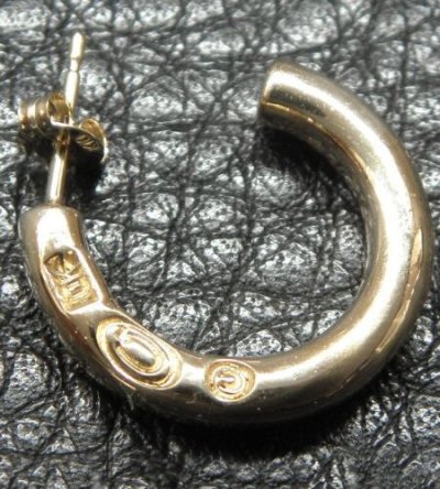 Photo4: 10k Gold O-ring pierce (Lh)