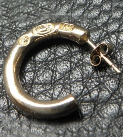 Photo2: 10k Gold O-ring pierce (Lh)