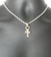 Photo12: 10k Gold 1/16 Grooved Cross Pendant