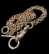 Quarter 10k Gold Old Bulldog With 14k Gold 5mm Wide Necklace