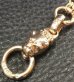 Photo5: Quarter 10k Gold Old Bulldog With 14k Gold 5mm Wide Necklace