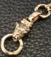 Photo6: Quarter 10k Gold Old Bulldog With 14k Gold 5mm Wide Necklace