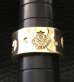 Photo4: 10k Gold Wide Gaboratory Cigar Band Ring