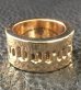 Photo9: 10k Gold Wide Gaboratory Cigar Band Ring