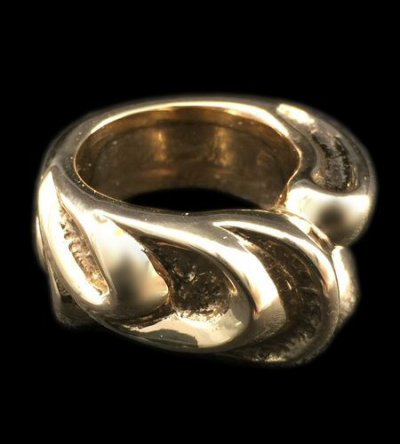 Photo1: 10k Gold Master Gothic Ring