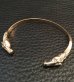 Photo9: 10k Gold Quarter Horse Triangle Wire Bangle