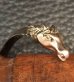 Photo3: 10k Gold Quarter Horse Triangle Wire Bangle