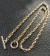 Photo6: 14k Gold Anchor Chain L-type