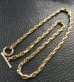 Photo10: 14k Gold Anchor Chain L-type