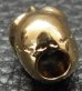 Photo12: 18k Gold Single Skull Beads