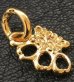 Photo3: 18k Gold 1/128 Mini Knuckle Duster Pendant