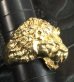 Photo3: 18kGold Legendary Lion Ring