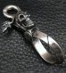 Photo10: Skull On Clip With Triangle Hook