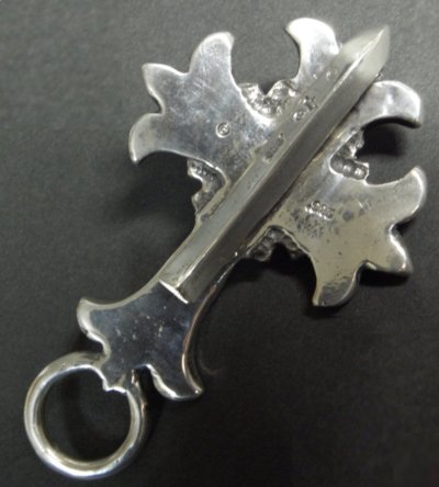 Photo2: Skull On Limited Plain Cross Key Keepers