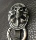 Photo7: Skull On Cross Oval Keeper With Smooth Anchor Chain & H.W.O Key Chain