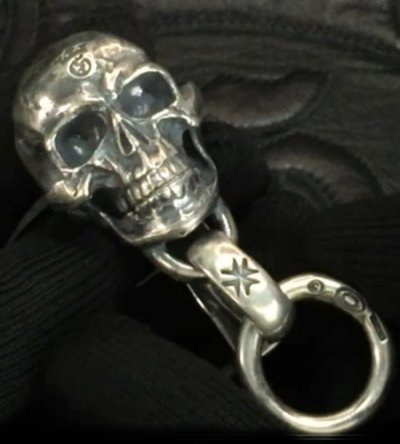 Photo2: Large Skull Key Keeper