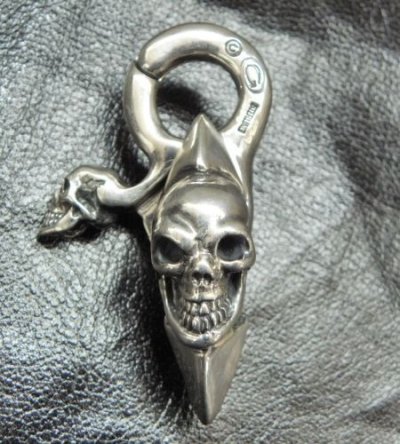 Photo2: Spike Skull On Clip