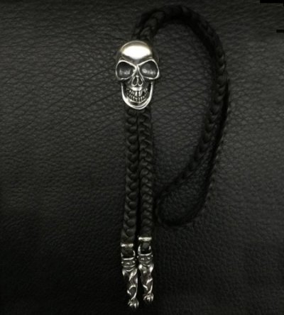 Photo2: Giant Skull Loop Tie