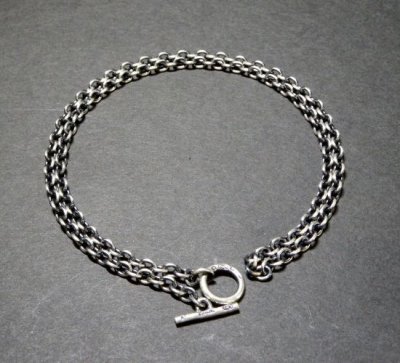 Photo2: 3.9Chain & 1/16 T-bar Necklace