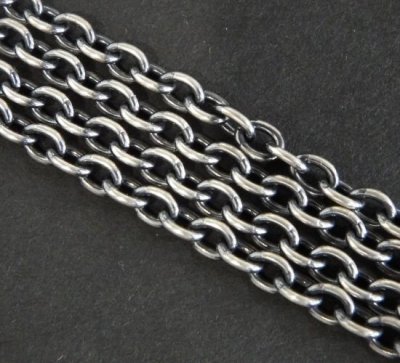 Photo3: 3.9Chain & 1/16 T-bar Necklace