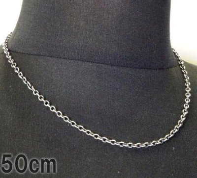 Photo1: 3.9Chain & 1/16 T-bar Necklace