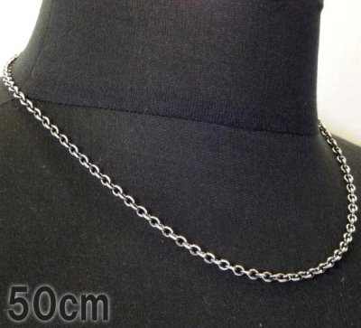 Photo1: 4.7Chain & 1/8 T-bar Necklace