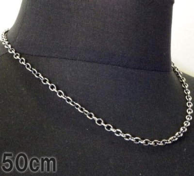 Photo1: 6Chain & Quarter Classic T-bar Necklace