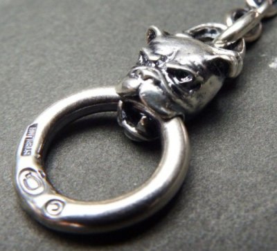 Photo4: 6Chain with quarter bulldog & quarter T-bar necklace