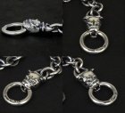 More Photo1: 7Chain with quarter bulldog & quarter T-bar necklace