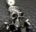 Photo12: 1/3 Skull On Dagger With Quarter Skulls & 7 Chain Links Necklace