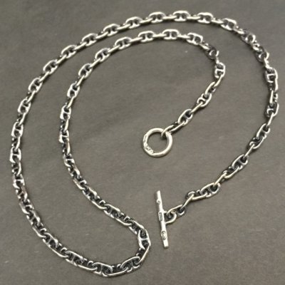 Photo2: 4.5mm Anchor Chain & 1/16 T-bar Necklace