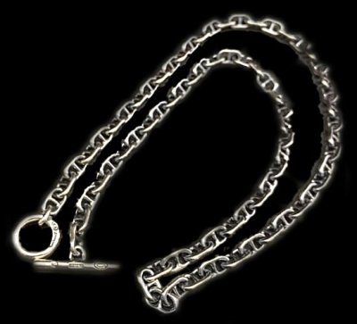 Photo2: 5.5mm Anchor Chain & 1/8 T-bar Necklace