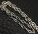 Photo5: 1/8 Lion 4.5mm Marine Chain Necklace(Platinum Finish)