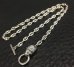 Photo3: 1/8 Lion 4.5mm Marine Chain Necklace(Platinum Finish)