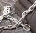 Photo7: All Quarter Chiseled Anchor Links Necklace