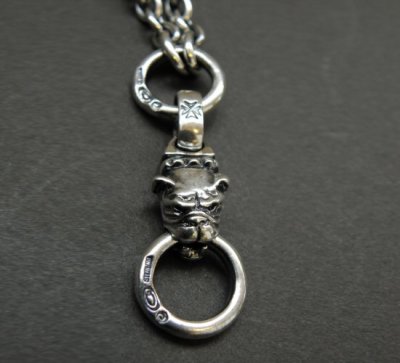 Photo2: Quarter Old Bulldog & 6Chain Necklace