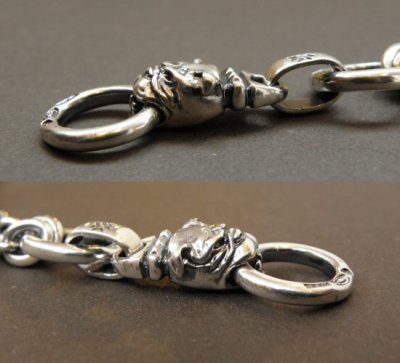 Photo4: Quarter Old Bulldog & 6Chain Necklace