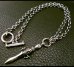 Photo6: Quarter Dagger With Skull 6Chain Necklace