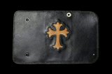 Stingray Cross Inlay Buffalo Long Wallet