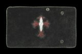 Stingray(Star) Cross Inlay Hippo Long Wallet