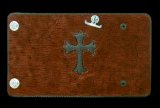 Frog Cross Inlay Hippo Long Wallet