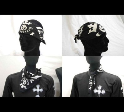 Photo3: Gaboratory  Bandana [Atelier mark & Tribal]