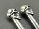 More Photo2: Skull on chopsticks