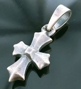 Half Asymmetry Gothic Cross Pendant