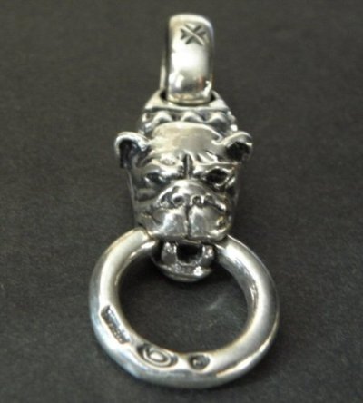 Photo5: Half Old Bulldog Pendant