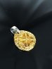 Photo11: Pure Gold Wrap 1/16 Maltese Cross Blob Pendant